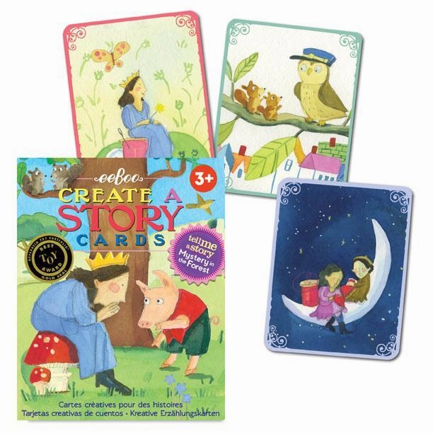 eeBoo Create A Story Cards - Mystery In The Forest