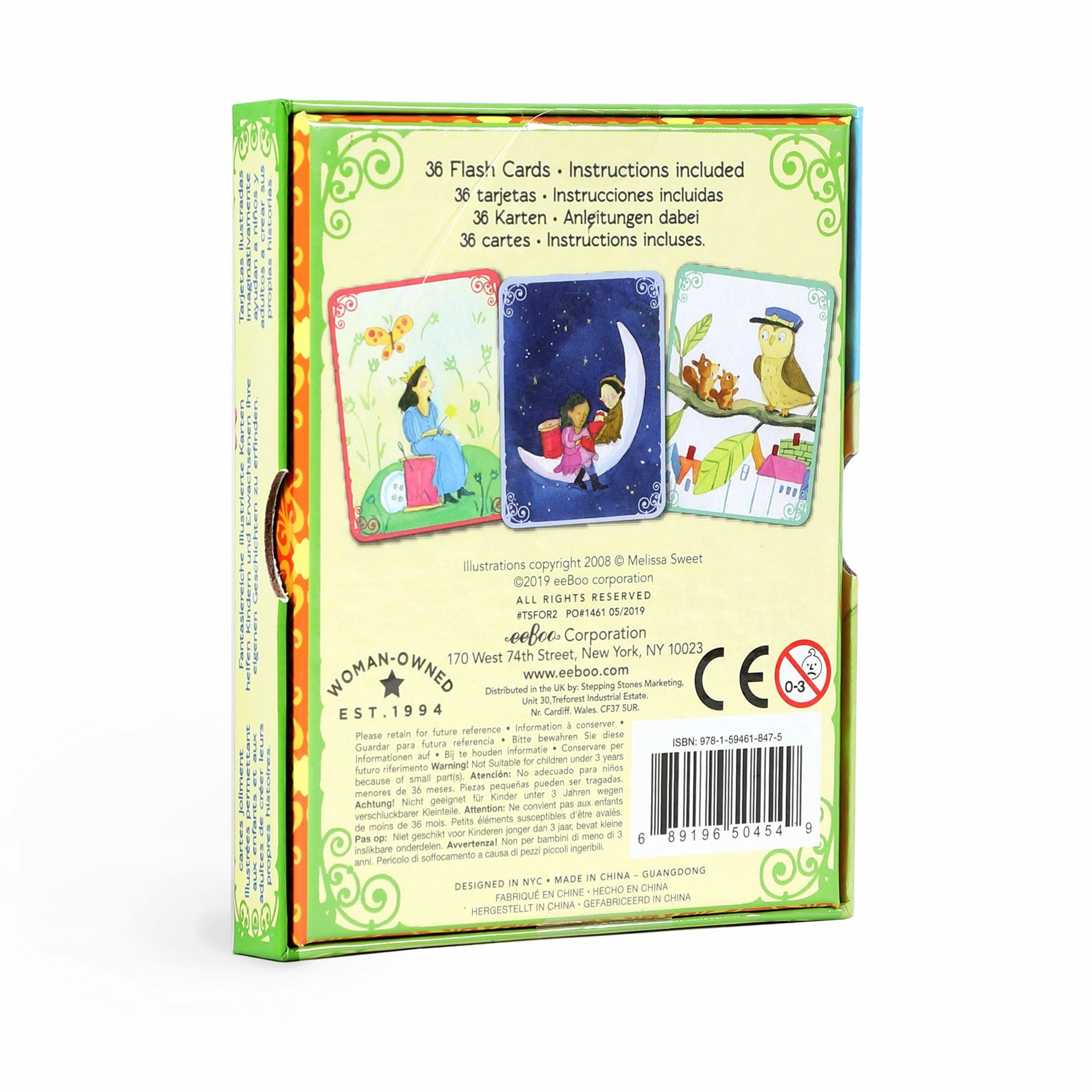 eeBoo Create A Story Cards - Mystery In The Forest