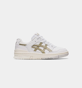EX89 Mens Lifestyle Shoe - White/Safari Khaki Asics lifestyle shoes with classic design