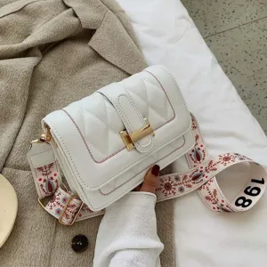Fashion Women Designer Shoulder Bag High Quality PU Leather Female Brand Totes Female White Crossbody Bag For Women Handbag 2020 Fashion Nova Bags