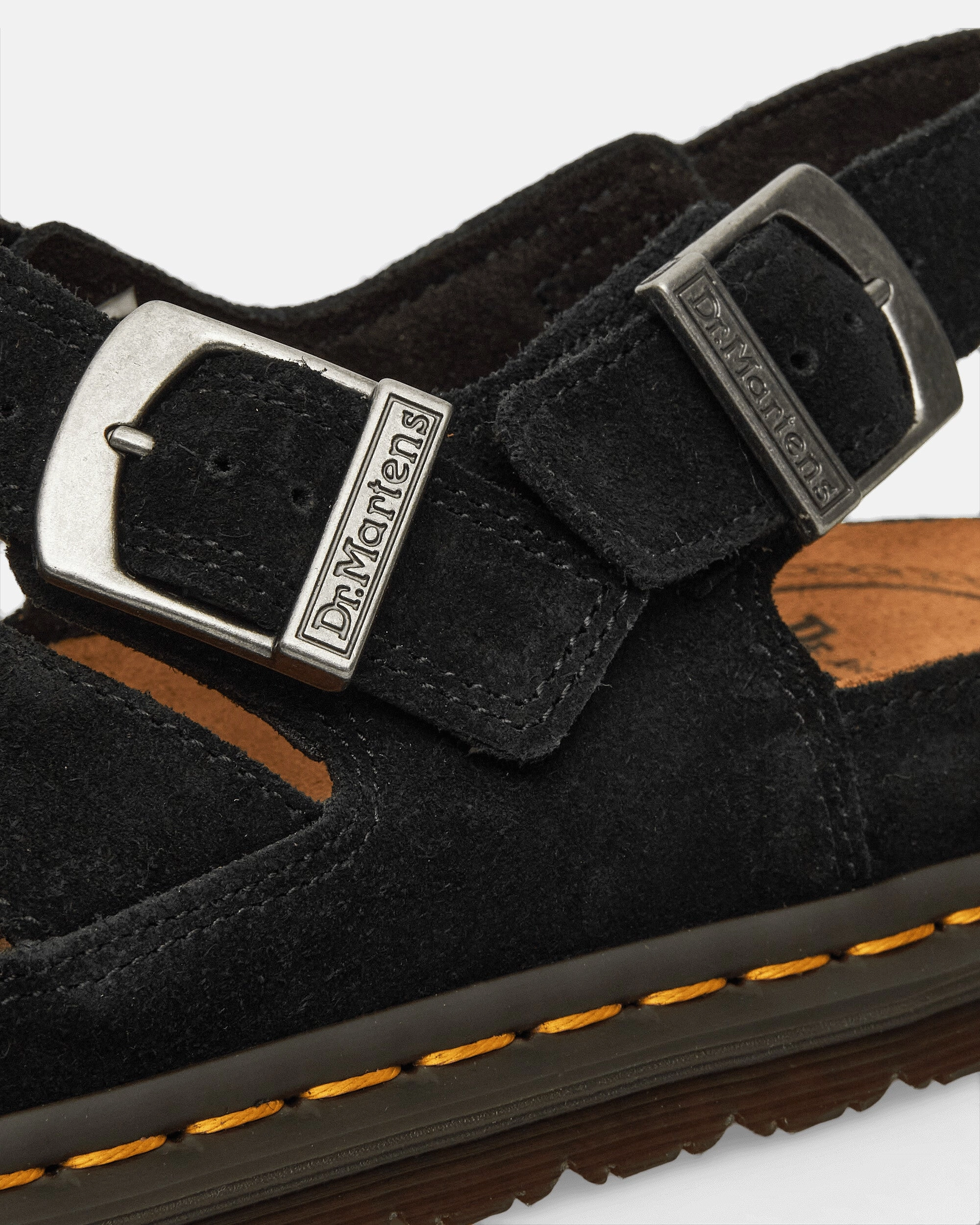 Fisherman Suede Sandals Black Smooth Leather Boots