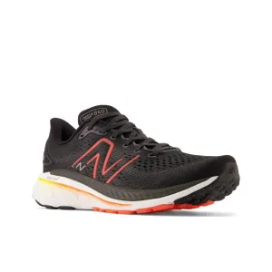 Fresh Foam X 860v13 - Black with Neon Dragonfly and Hot Marigold - Men's New Balance casual sneakers for everyday comfort