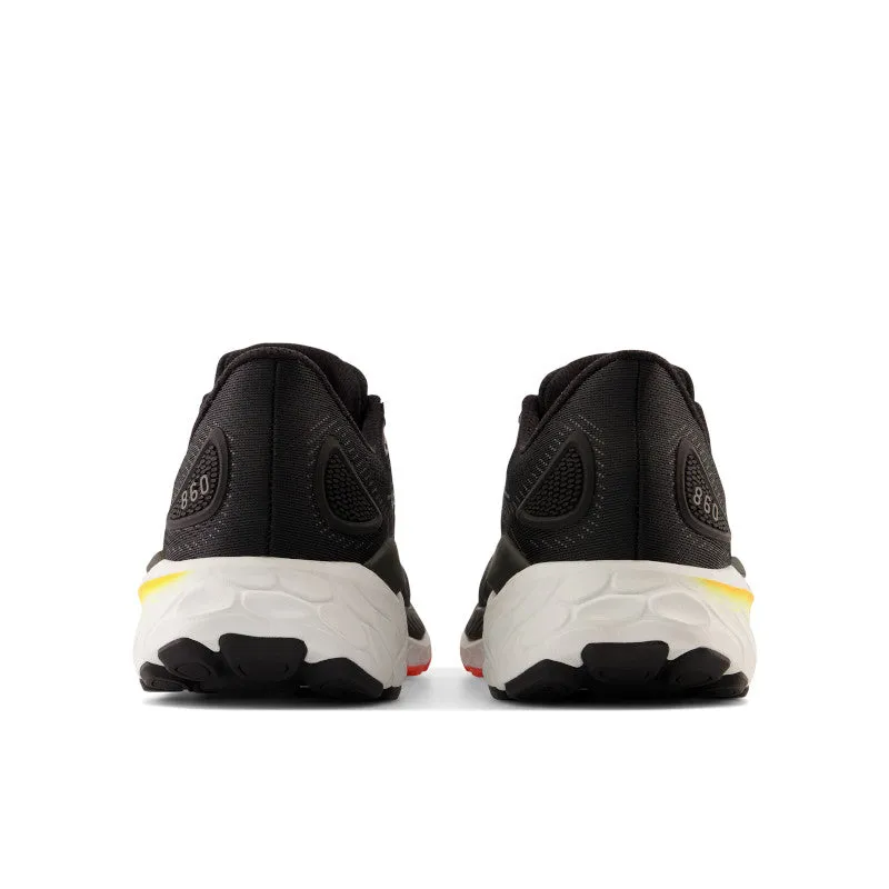 Fresh Foam X 860v13 - Black with Neon Dragonfly and Hot Marigold - Men's New Balance lifestyle shoes