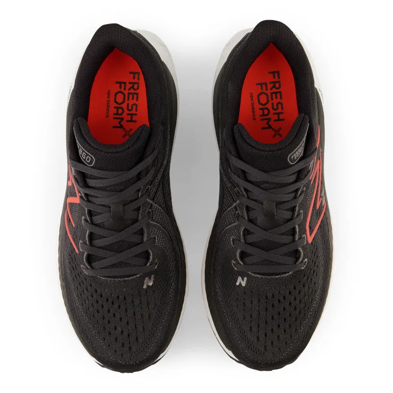 Fresh Foam X 860v13 - Black with Neon Dragonfly and Hot Marigold - Men's New Balance lifestyle shoes