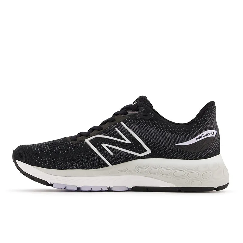 Fresh Foam X 880v12 - Black with Violet Haze and Steel - Women's New Balance lifestyle shoes