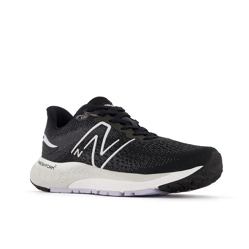 Fresh Foam X 880v12 - Black with Violet Haze and Steel - Women's New Balance casual sneakers for everyday comfort