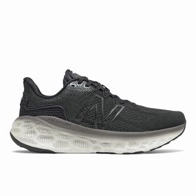 Fresh Foam More v3 - Black with Magnet New Balance casual sneakers for everyday comfort
