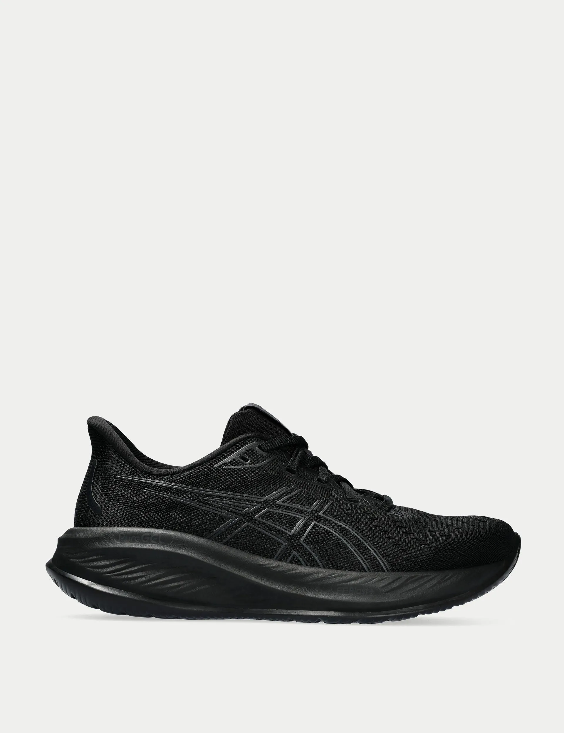 Gel-Cumulus 26 - Black/Black Asics performance training shoes for gym workouts
