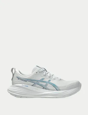 Gel-Cumulus 27 - Concrete/Winter Sea Asics performance training shoes for gym workouts