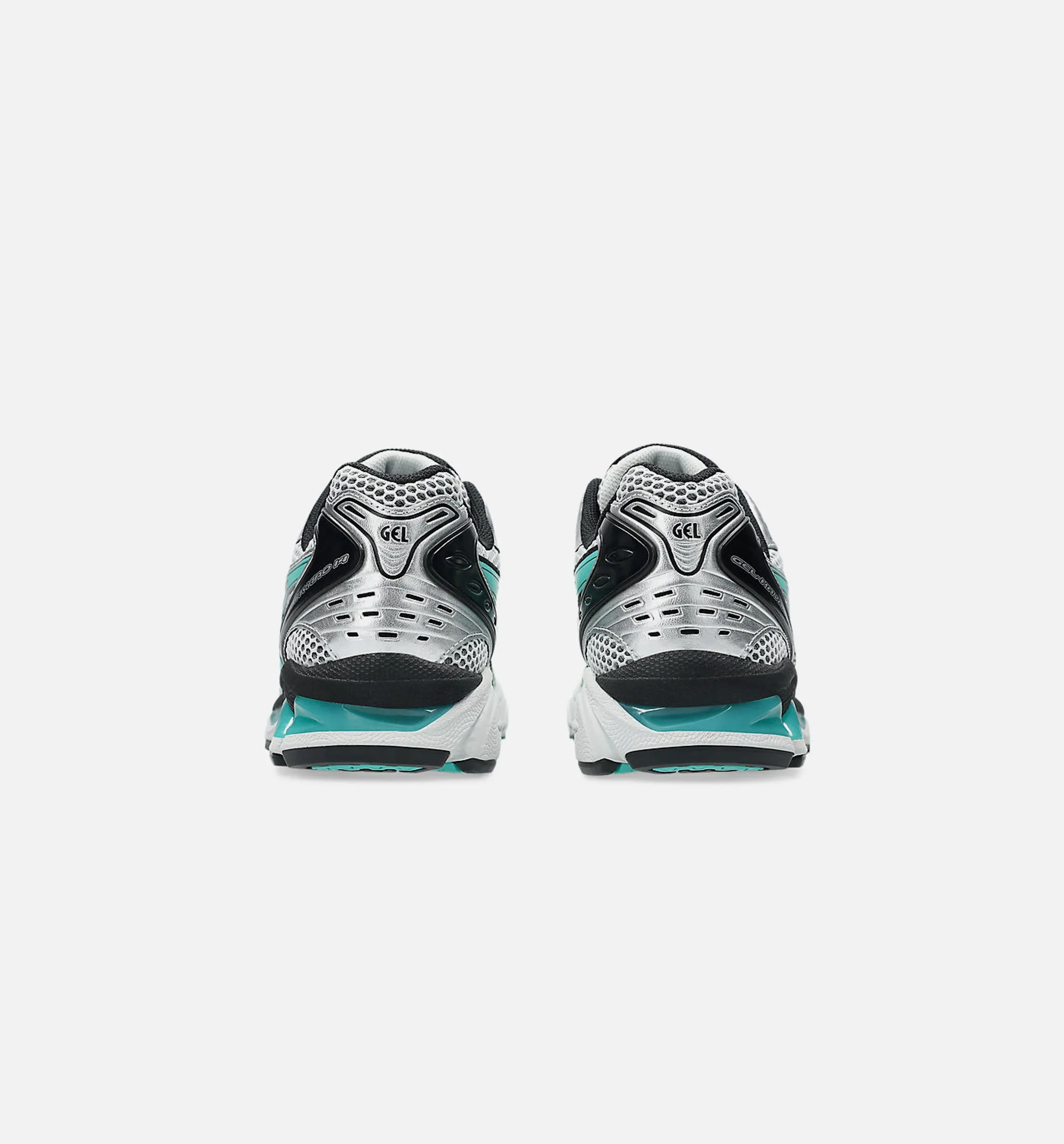 Gel Kayano 14 Mens Lifestyle Shoe - Aqua Blue/Metallic Silver Asics responsive running shoes