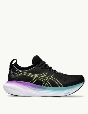 Gel-Nimbus 25 - Black/Glow Yellow Asics performance training shoes for gym workouts