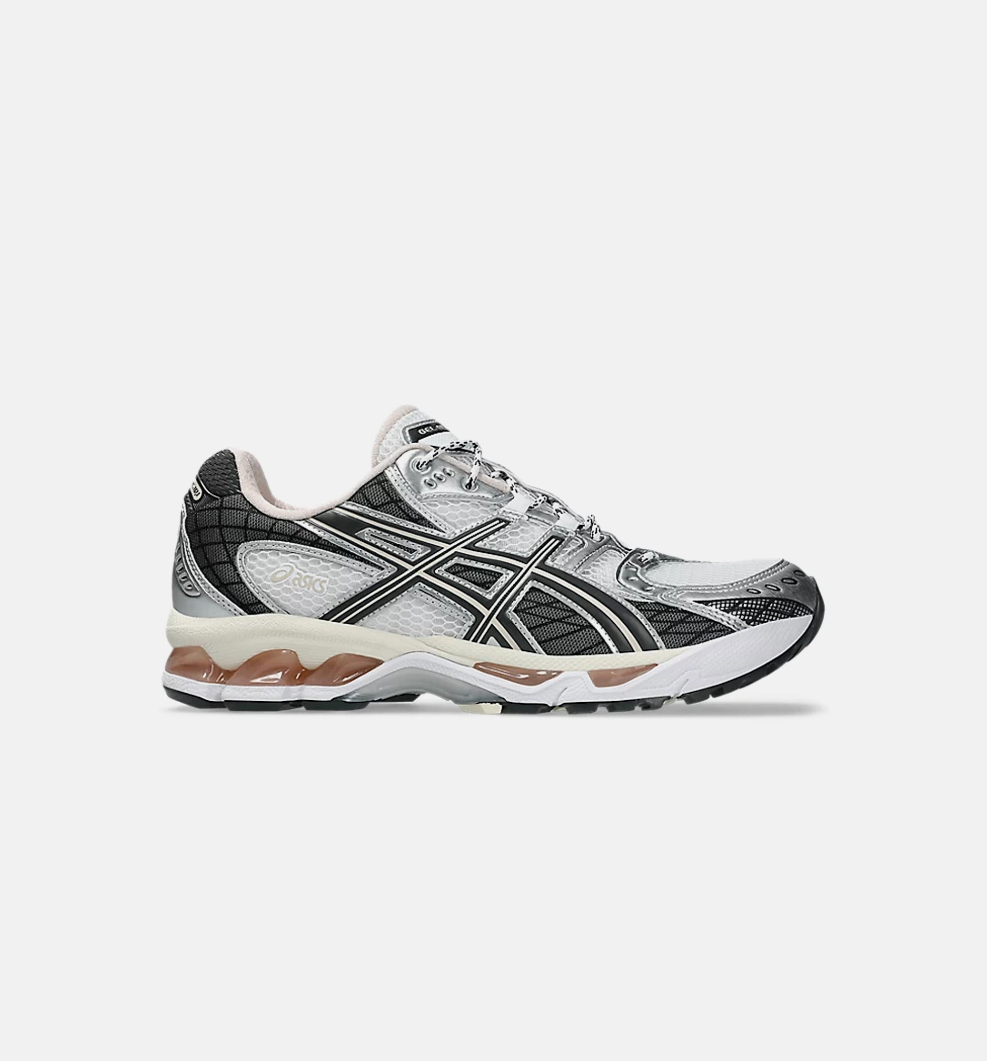 Gel Nimbus 10.1 Mens Lifestyle Shoe - White/Obsidian Grey Asics lifestyle shoes with classic design