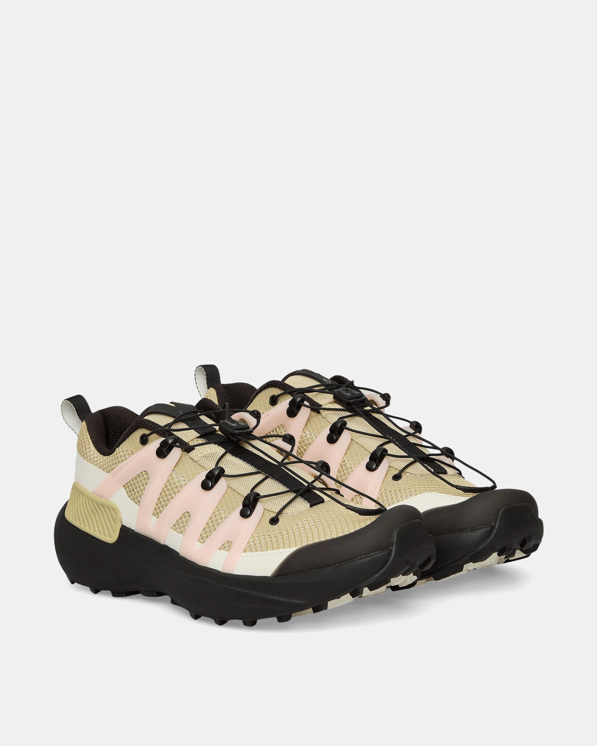 Genesis Advanced Sneakers Olive Green / Black / Pink Mountain Trail Runners