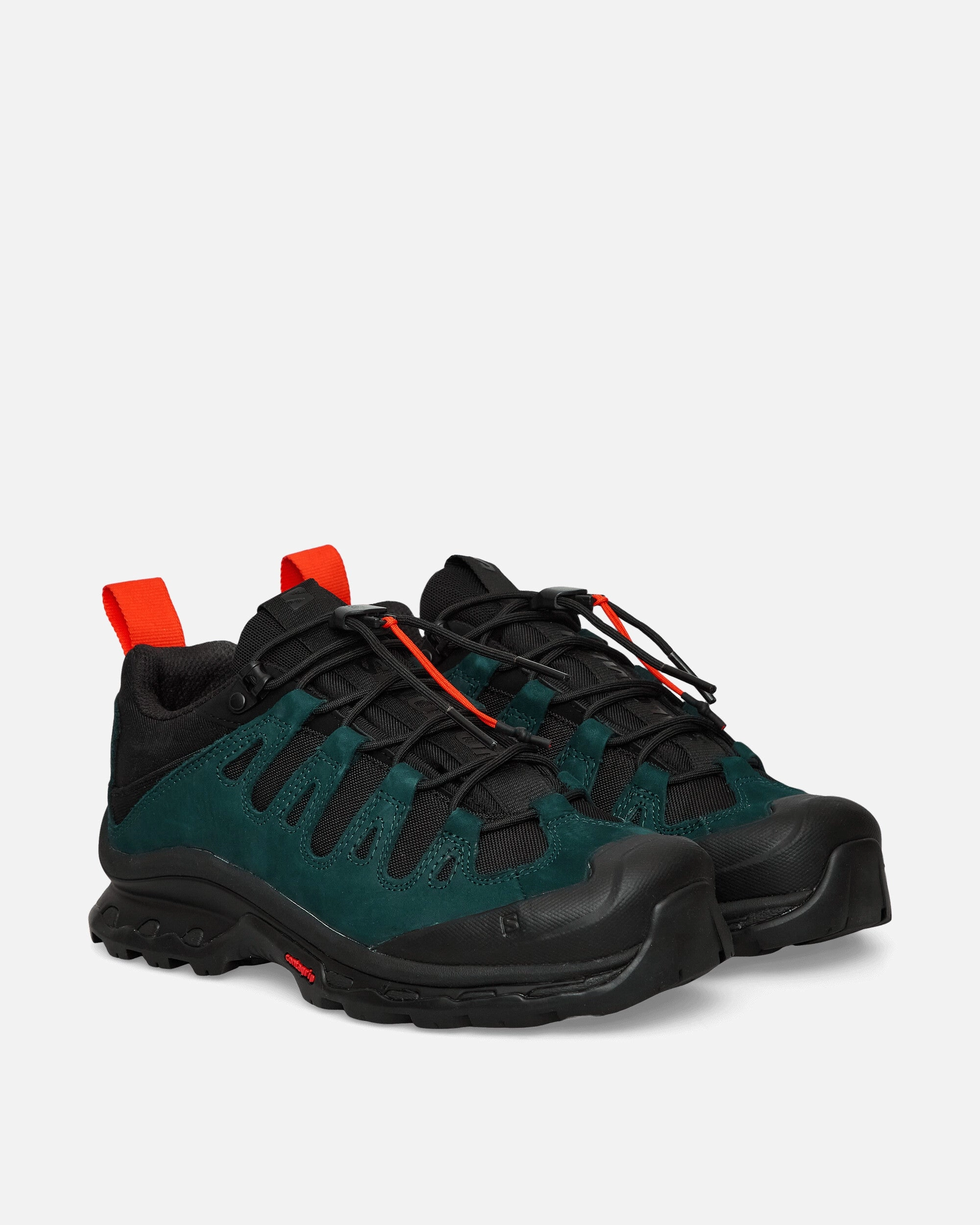 GR10K Quest Low - 01 Vassal Sneakers Black / Ponderosa Pine / Flame Scarlet Mountain Trail Runners