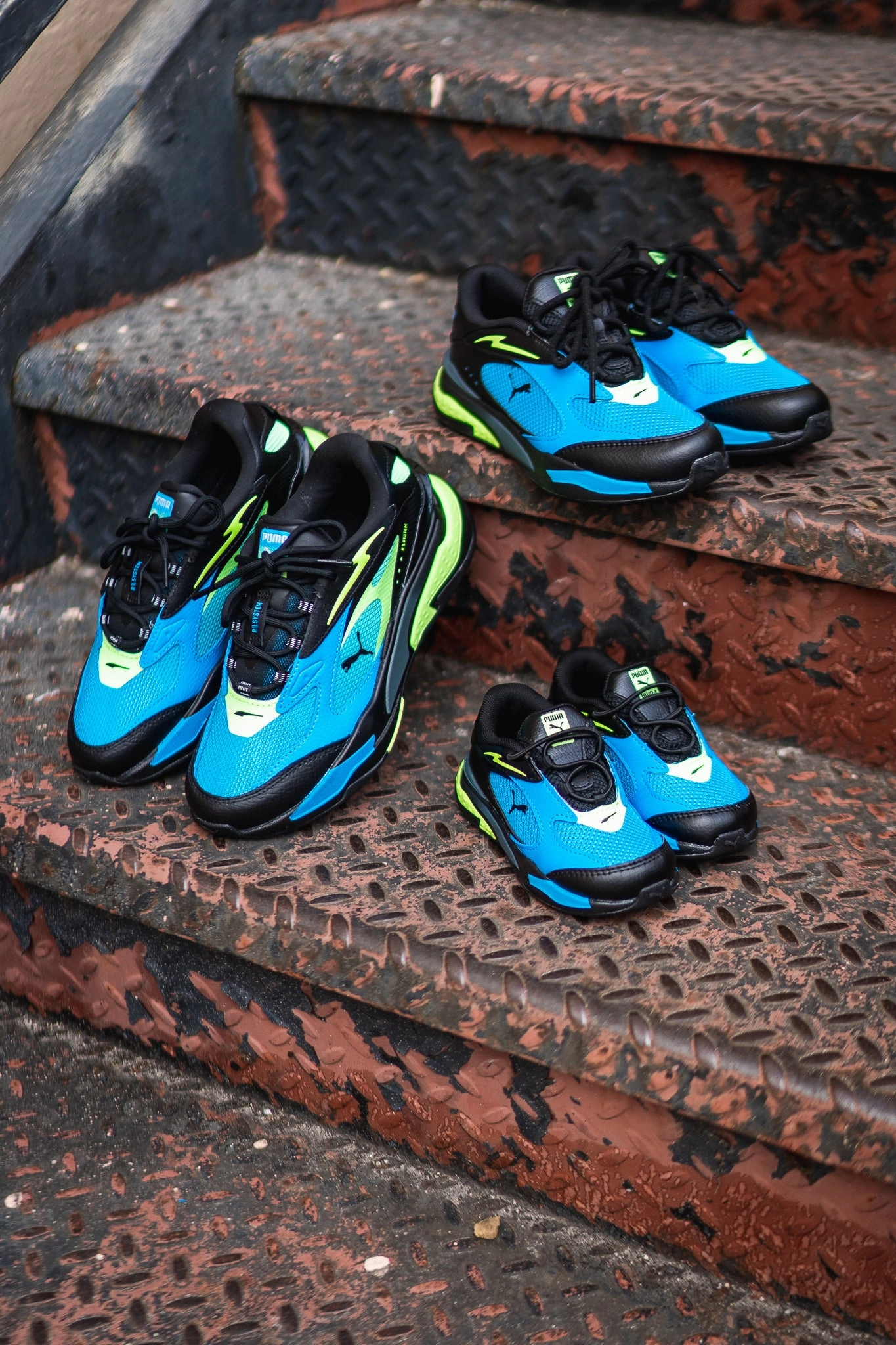 GRADESCHOOL Puma RS-Fast LS JR (Baja) Puma athletic shoe visuals