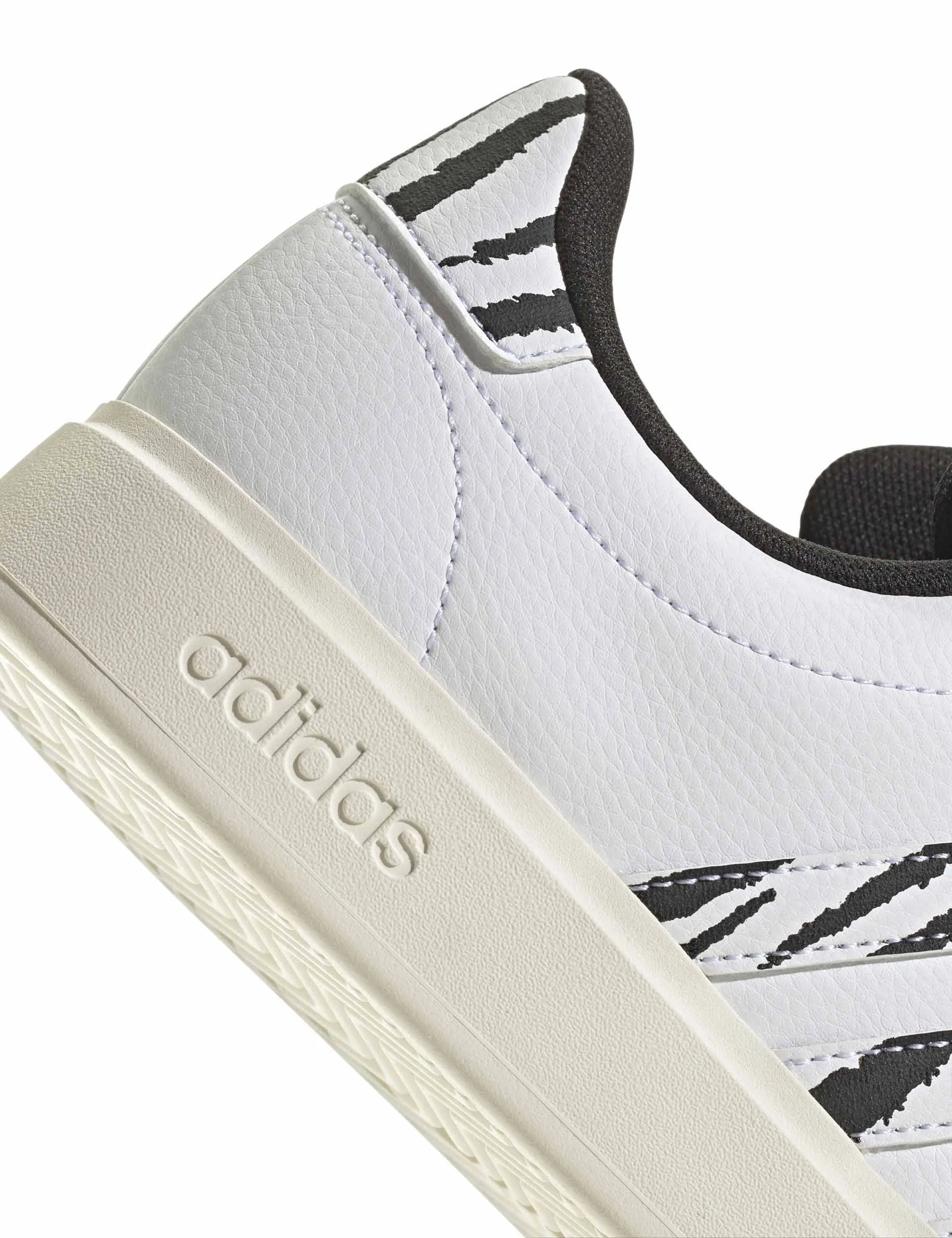 Grand Court 2.0 Shoes - Cloud White/Core Black Adidas trendy casual shoe styles