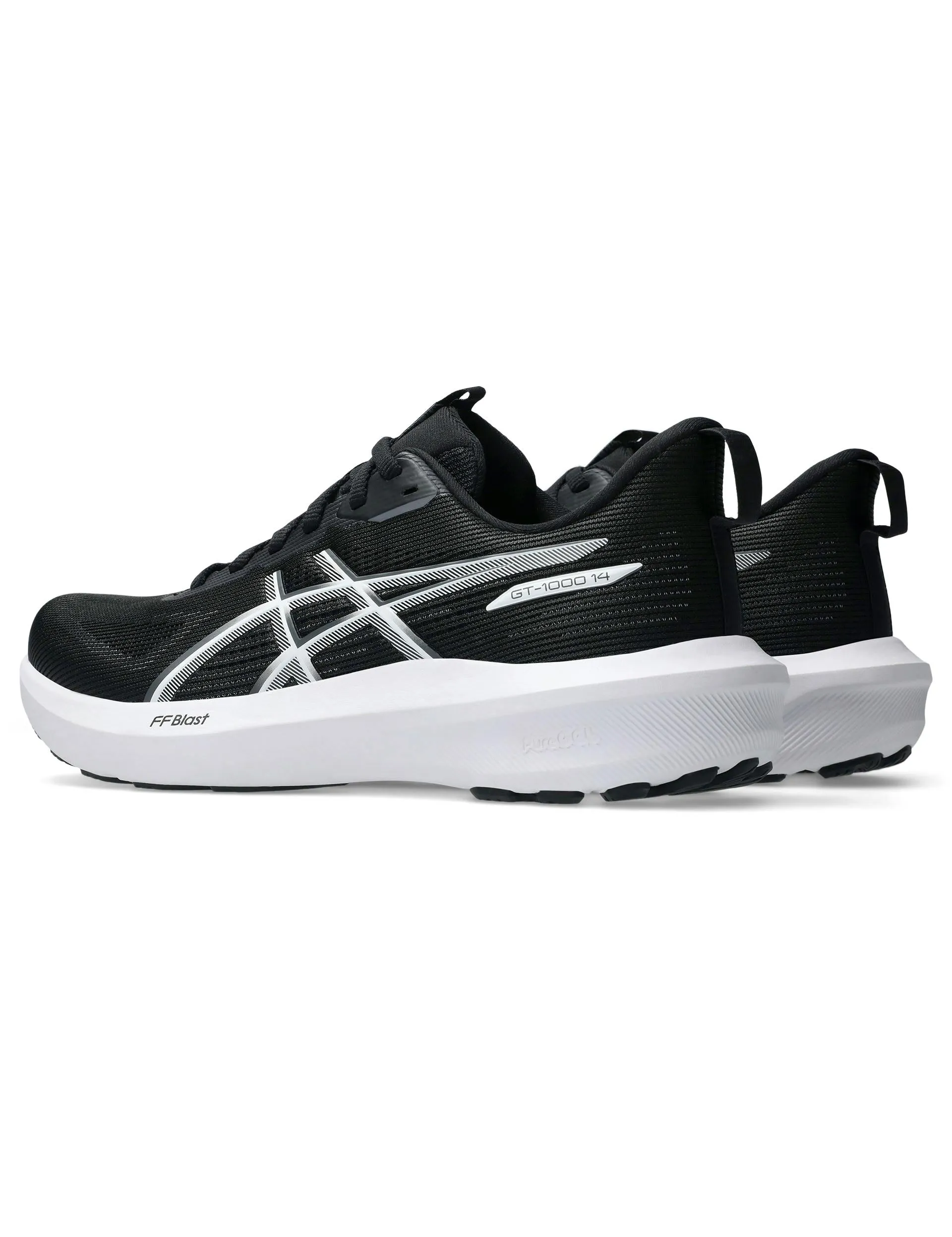 GT-1000 14 - Black/White Asics multi-purpose athletic footwear