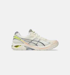 GT 2160 Paris Mens Running Shoe - Cream/Safety Yellow Asics lifestyle shoes with classic design