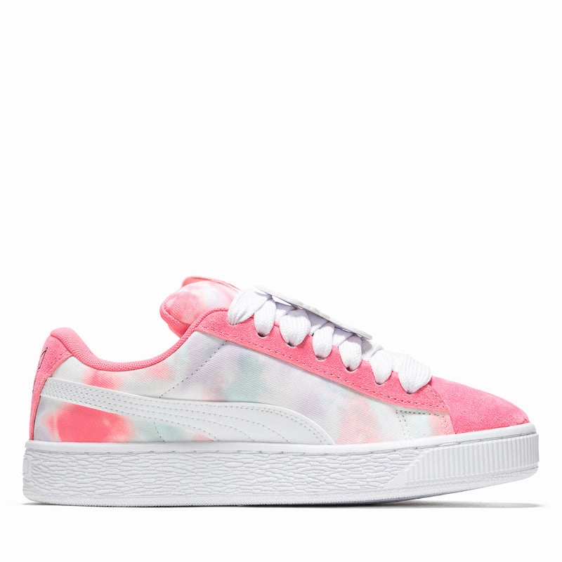 Hello Kitty x Puma Suede XL (GS) - Magic Rose/Peaceful Blue Puma trainer style images