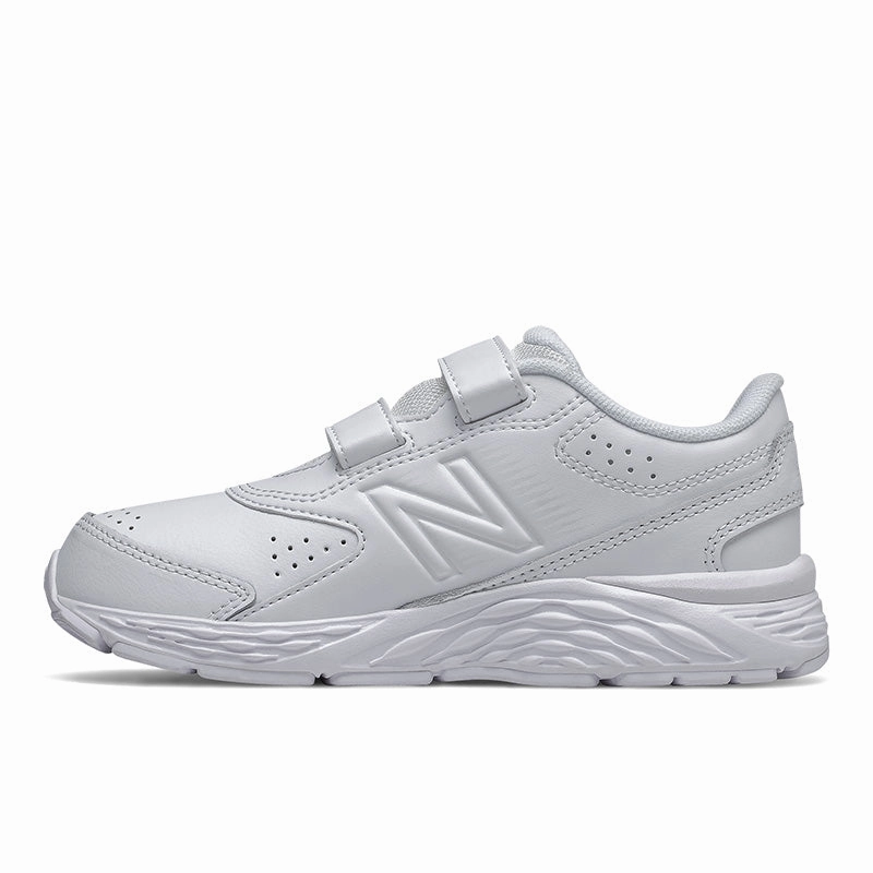 Hook and Loop 680v6 Uniform - White - Kids New Balance lifestyle shoes