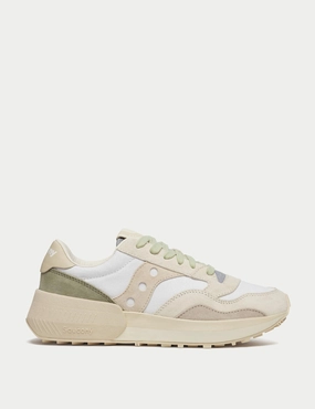 Jazz NXT Premium - White/Beige Saucony comfortable workout shoes for fitness