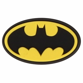 Jibbitz Batman Logo Crocs slip-on shoes for casual use