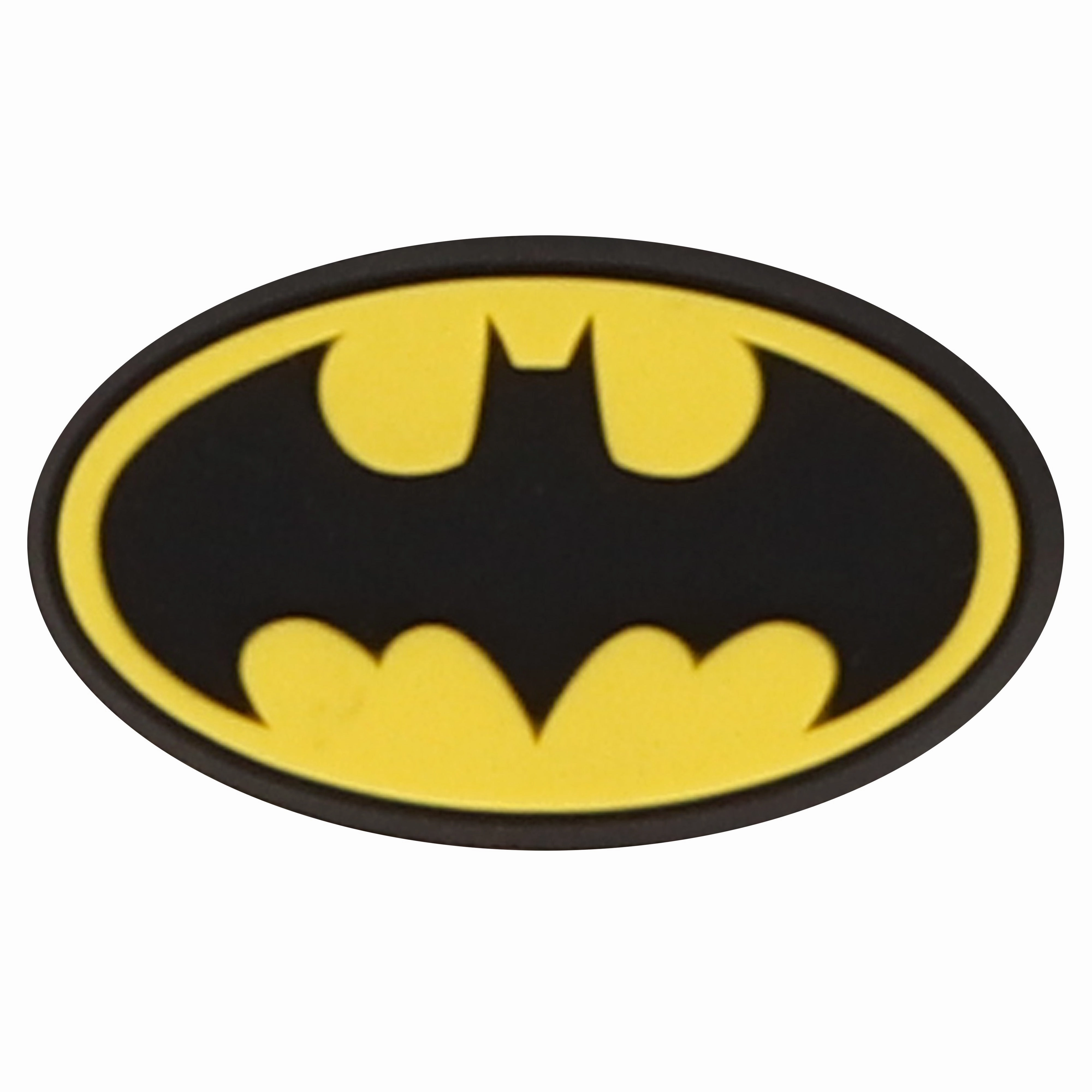 Jibbitz Batman Logo Crocs slip-on shoes for casual use