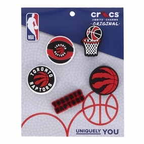 Jibbitz NBA Toronto Raptors 5-Pack Crocs slip-on shoes for casual use
