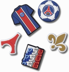 Jibbitz Paris St Germain FC 5-Pack Crocs slip-on shoes for casual use
