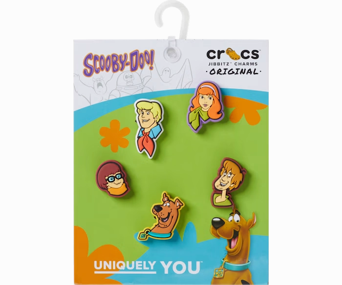 Jibbitz Scooby Doo 5-Pack Crocs slip-on shoes for casual use