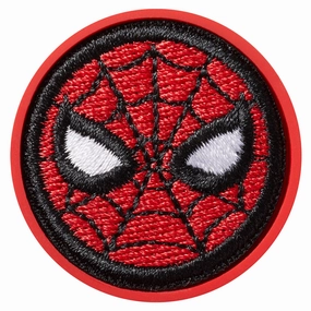 Jibbitz Spider-Man Cartoon Face Crocs slip-on shoes for casual use