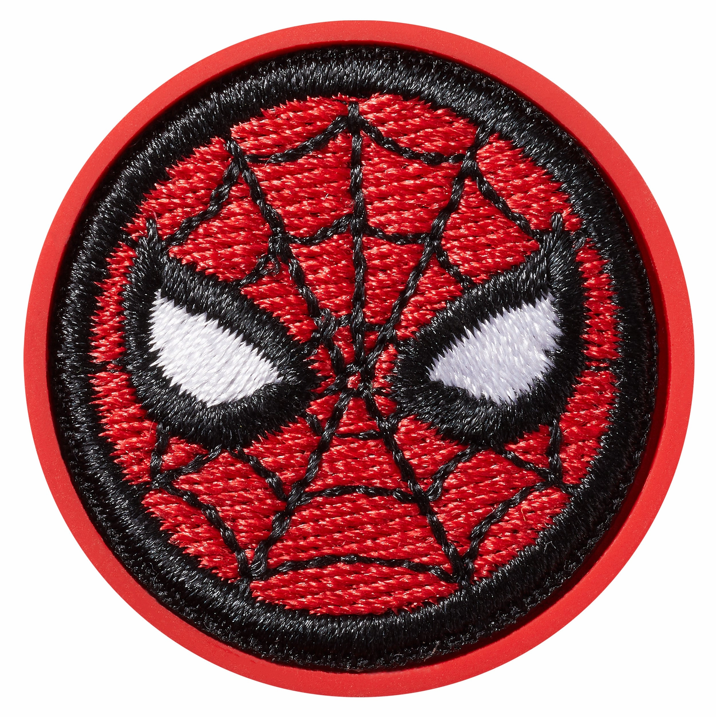 Jibbitz Spider-Man Cartoon Face Crocs slip-on shoes for casual use