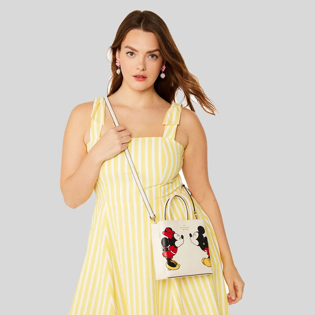 Kate Spade Bags KATE SPADE Disney X Kate Spade New York Minnie Mini Tote Parchment Multi KG591