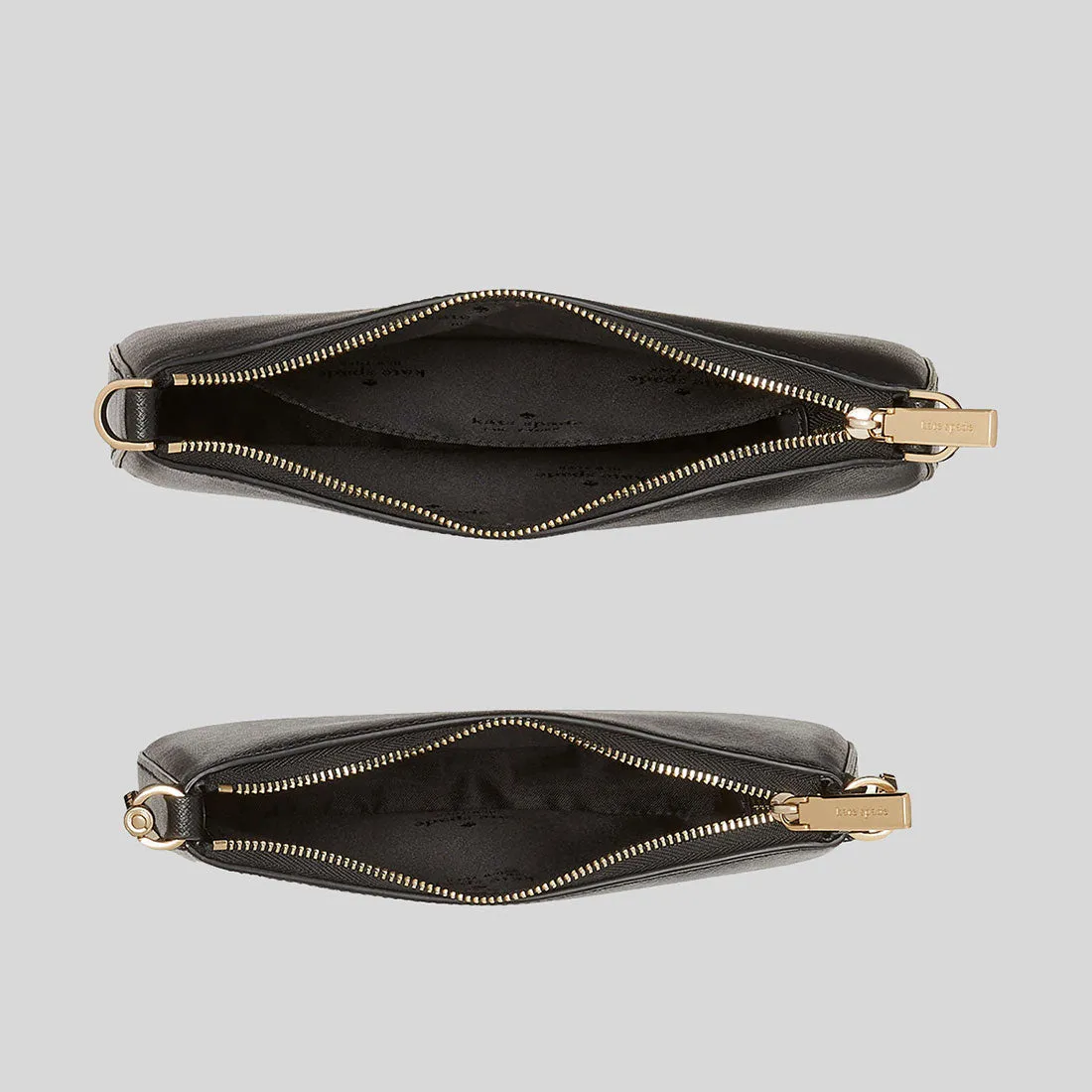 Kate Spade Bags KATE SPADE Duet Saffiano Leather Small Crossbody Bag Black KH757