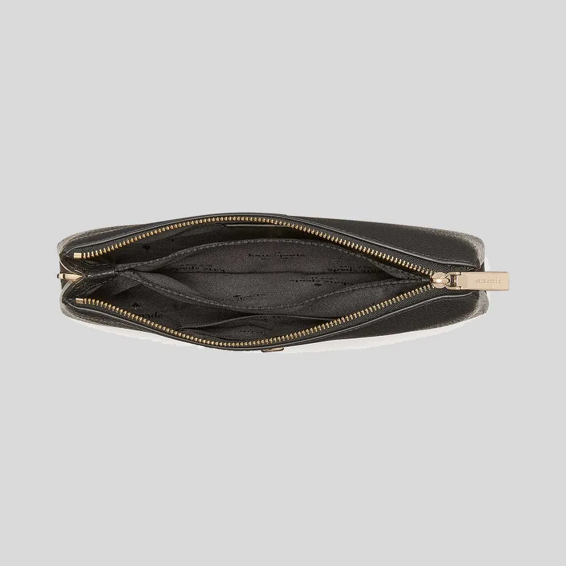 Kate Spade Bags KATE SPADE Emma Pebbled Leather Mini Crossbody Bag Black KK257