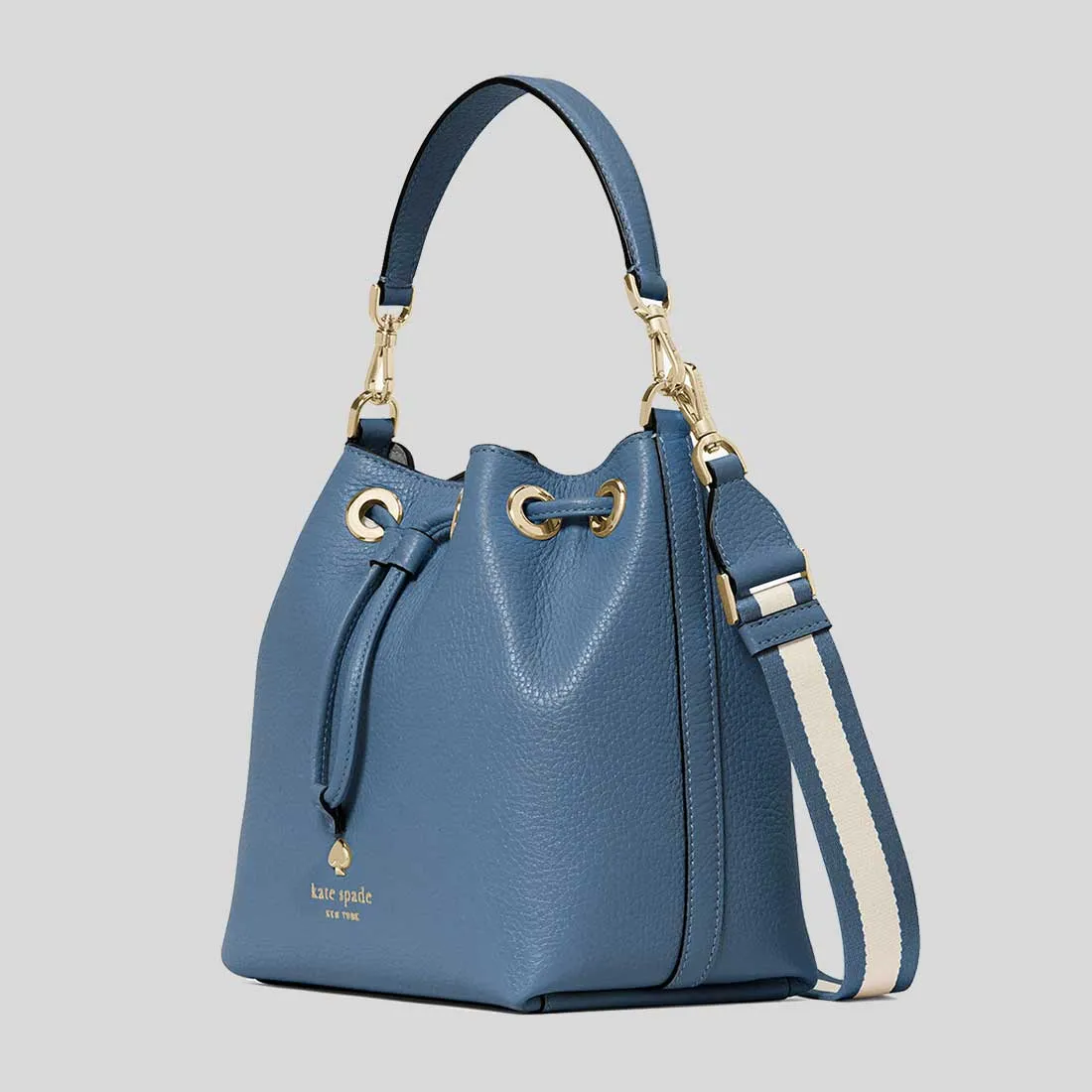 Kate Spade Bags KATE SPADE Emma Small Bucket Bag Bluestone KK071
