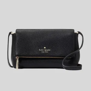 Kate Spade Bags KATE SPADE Leila Mini Zip Crossbody Black KE487