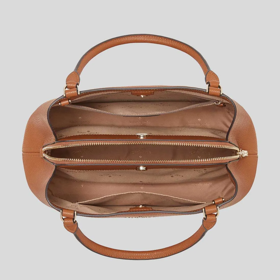 Kate Spade Bags KATE SPADE Lena Medium Satchel Warm Gingerbread KH434