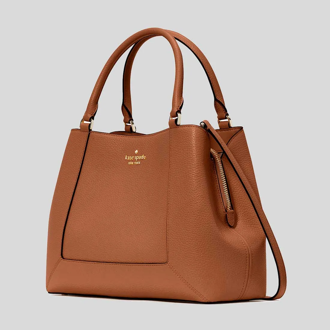 Kate Spade Bags KATE SPADE Lena Medium Satchel Warm Gingerbread KH434