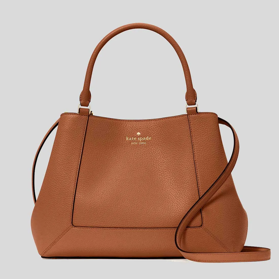 Kate Spade Bags KATE SPADE Lena Medium Satchel Warm Gingerbread KH434