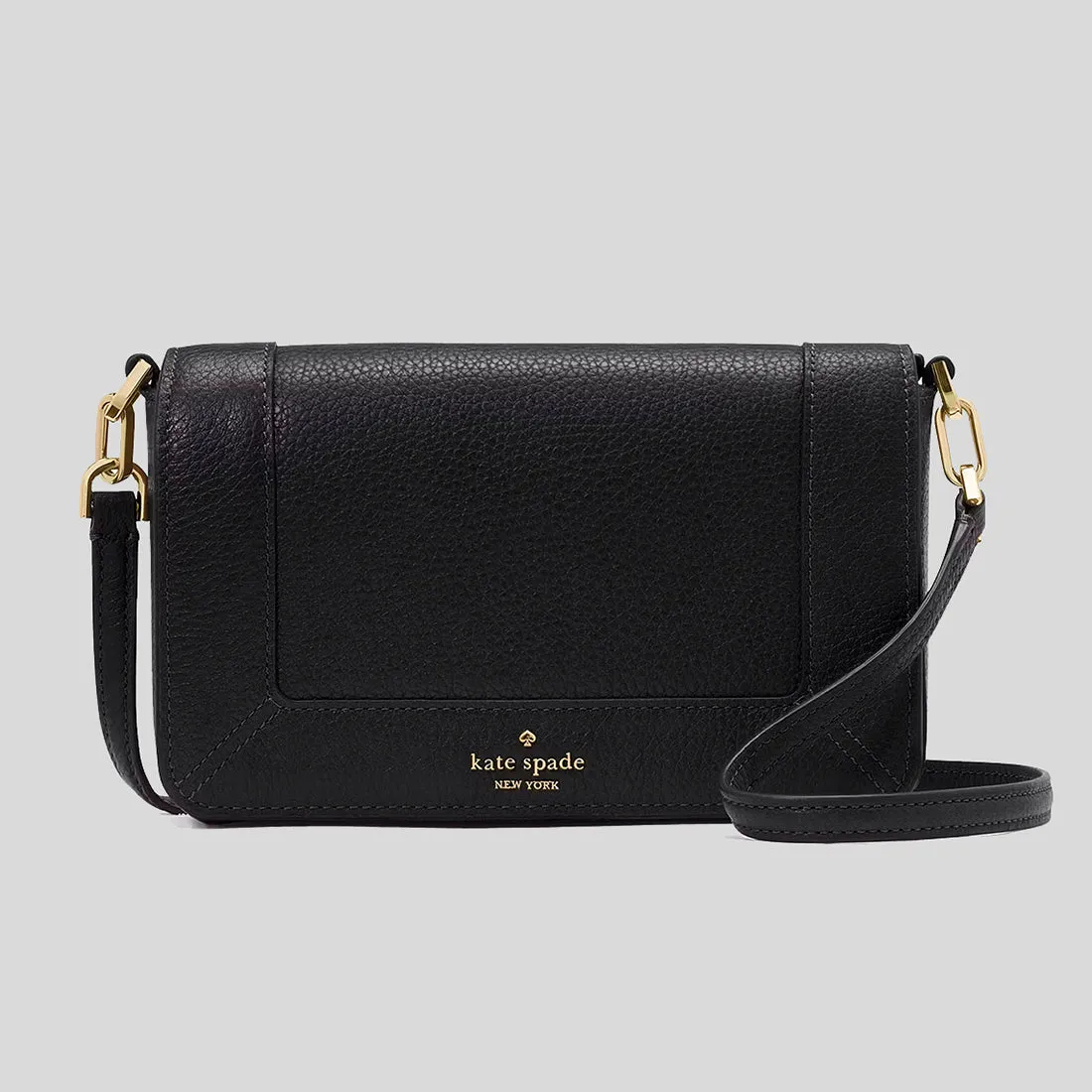 Kate Spade Bags KATE SPADE Lena Mini Flap Crossbody Bag Black KH784