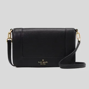 Kate Spade Bags KATE SPADE Lena Mini Flap Crossbody Bag Black KH784