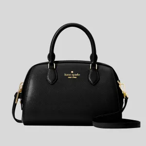 Kate Spade Bags KATE SPADE Madison Saffiano Leather Duffle Crossbody Bag Black KF493
