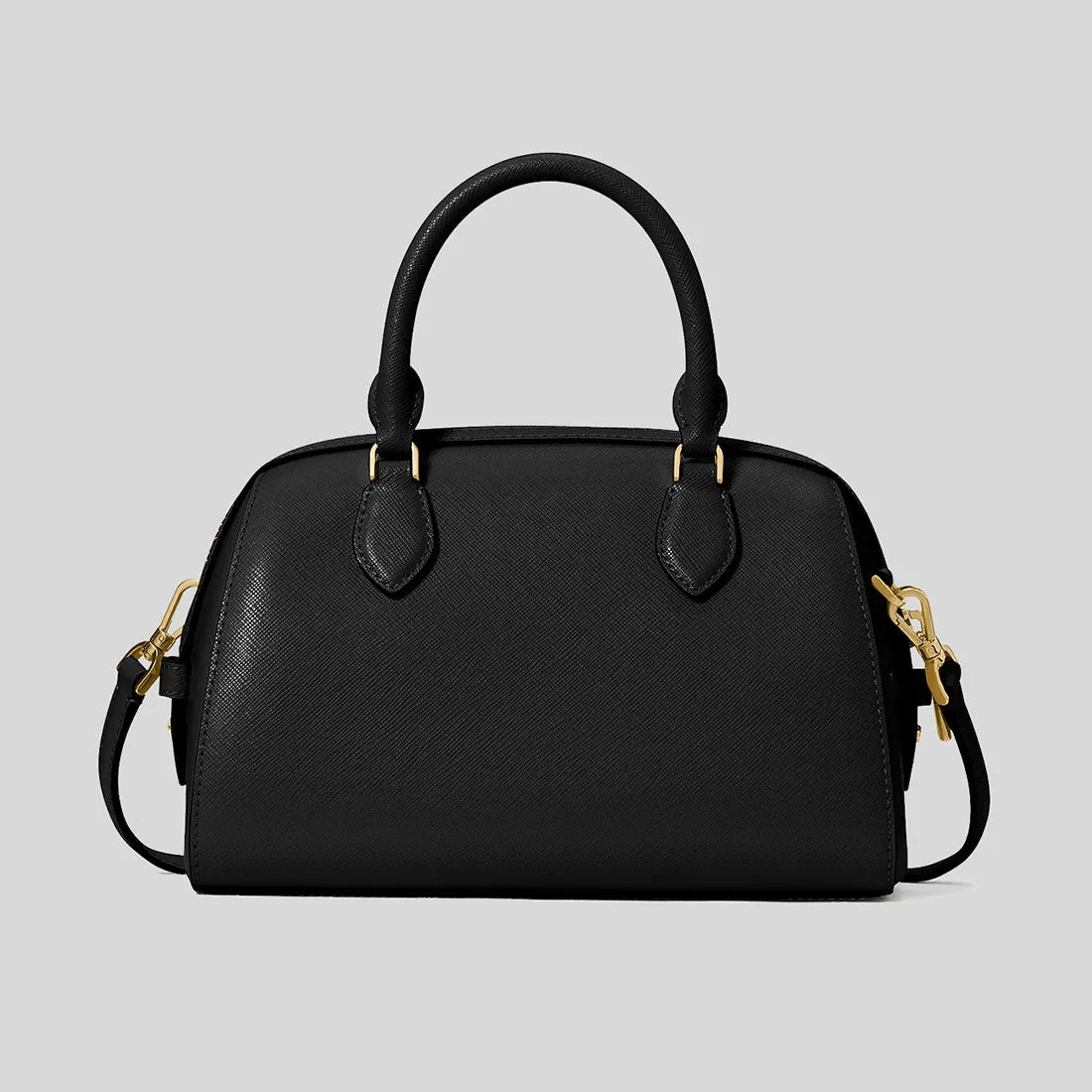 Kate Spade Bags KATE SPADE Madison Saffiano Leather Duffle Crossbody Bag Black KF493