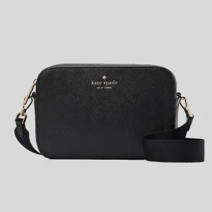 Kate Spade Bags Kate Spade Madison Saffiano Leather Mini Camera Bag Black KC584