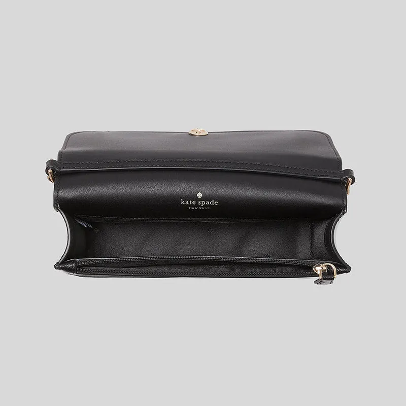 Kate Spade Bags Kate Spade Madison Small Flap Crossbody Black KC586