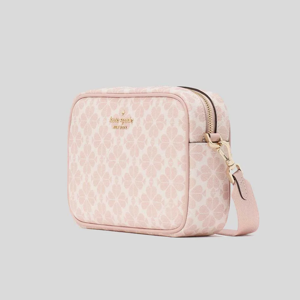 Kate Spade Bags KATE SPADE Signature Spade Flower Mini Camera Bag Rose Smoke KK063