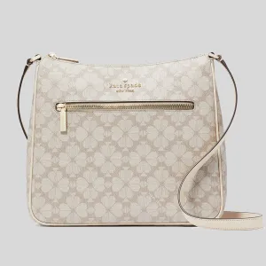 Kate Spade Bags KATE SPADE Signature Spade Flower Swingpack Crossbody Bag Dark Beige Multi KG481