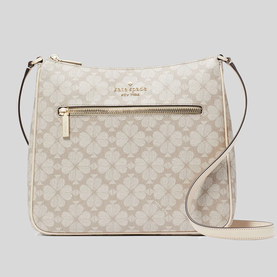 Kate Spade Bags KATE SPADE Signature Spade Flower Swingpack Crossbody Bag Dark Beige Multi KG481
