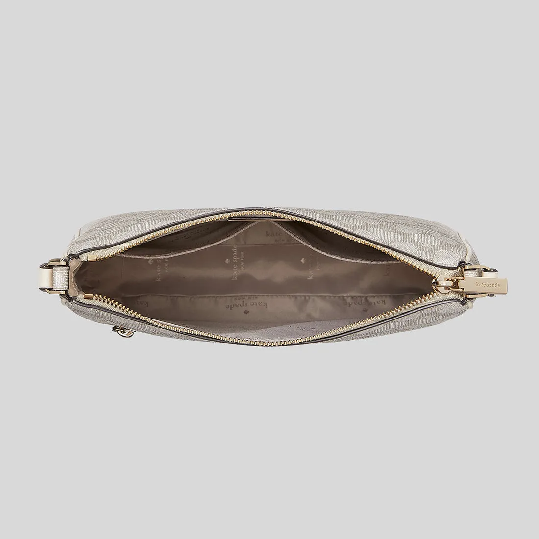Kate Spade Bags KATE SPADE Signature Spade Flower Swingpack Crossbody Bag Dark Beige Multi KG481
